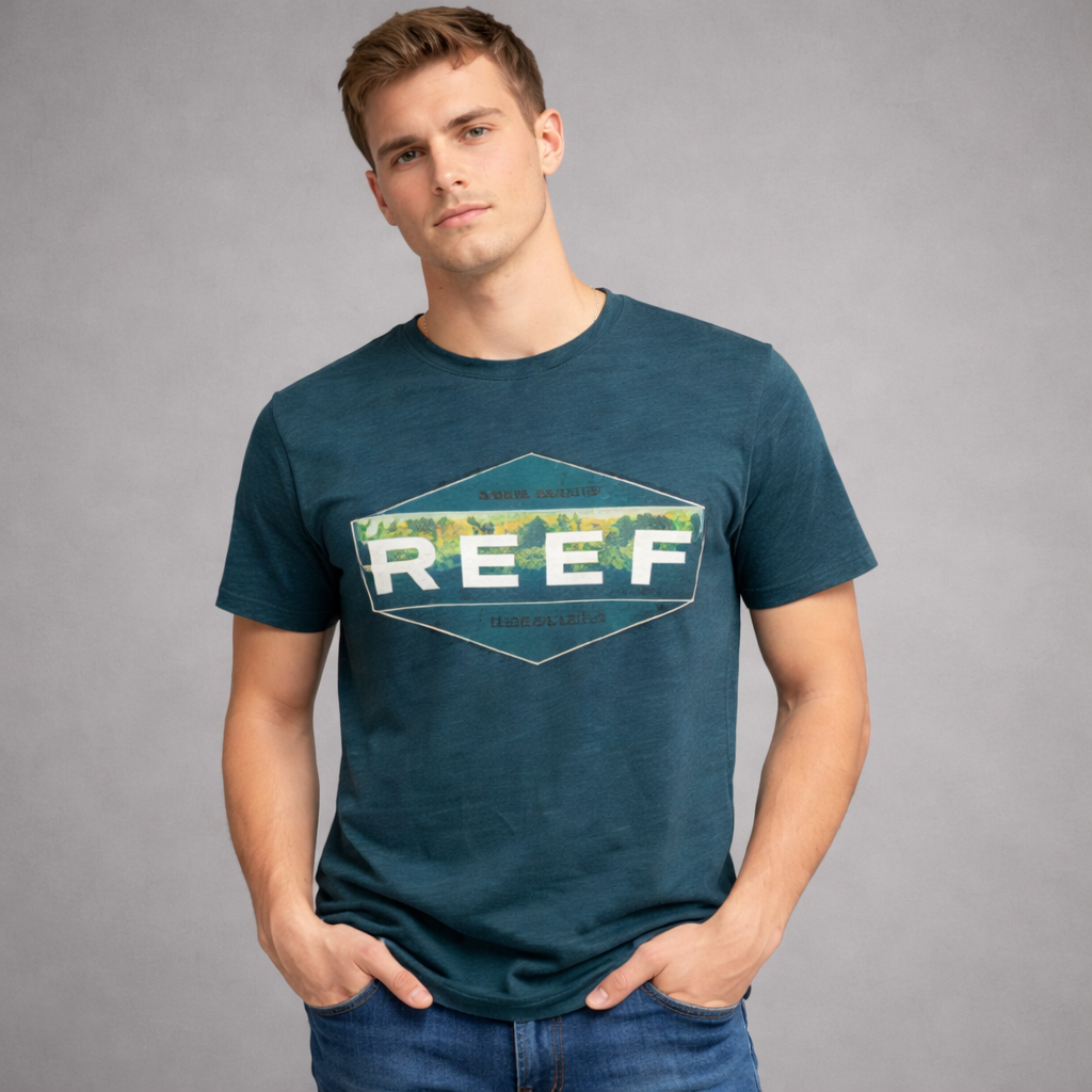 Reef Camisetas Hombre al por mayor Colores Mixtos Caja 24 unidades Precio unitario $15.75 USD