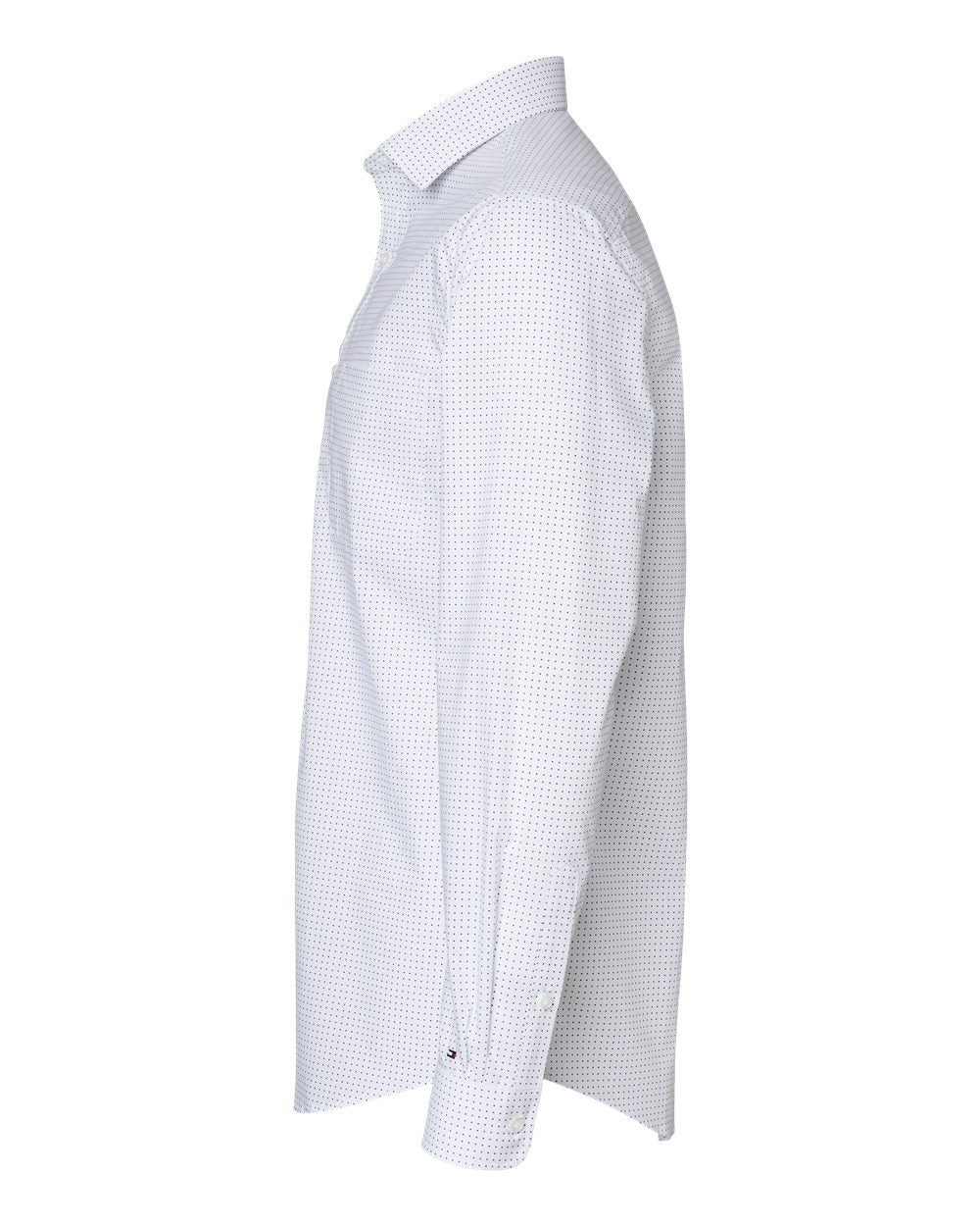 Tommy Hilfiger Camisa Hombre blanca de lunares SS- Unidades en la caja 15 - Precio Unitario $23.75 USD