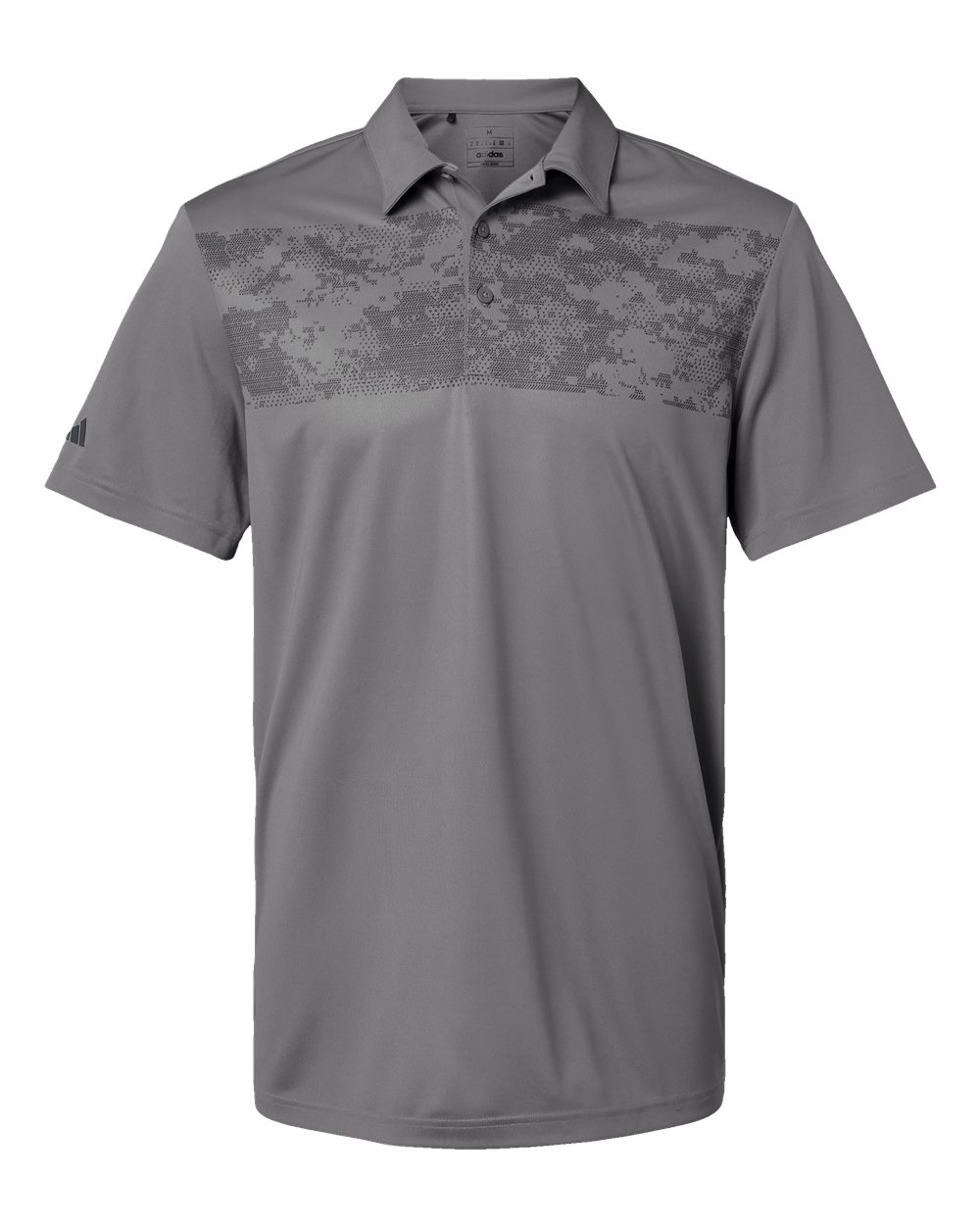 Adidas Camisas Polo de Hombre con estampado de camuflaje en el pecho - Unidades en la caja 24 Mixto 3 colores-Precio Unitario $ 14.75 USD