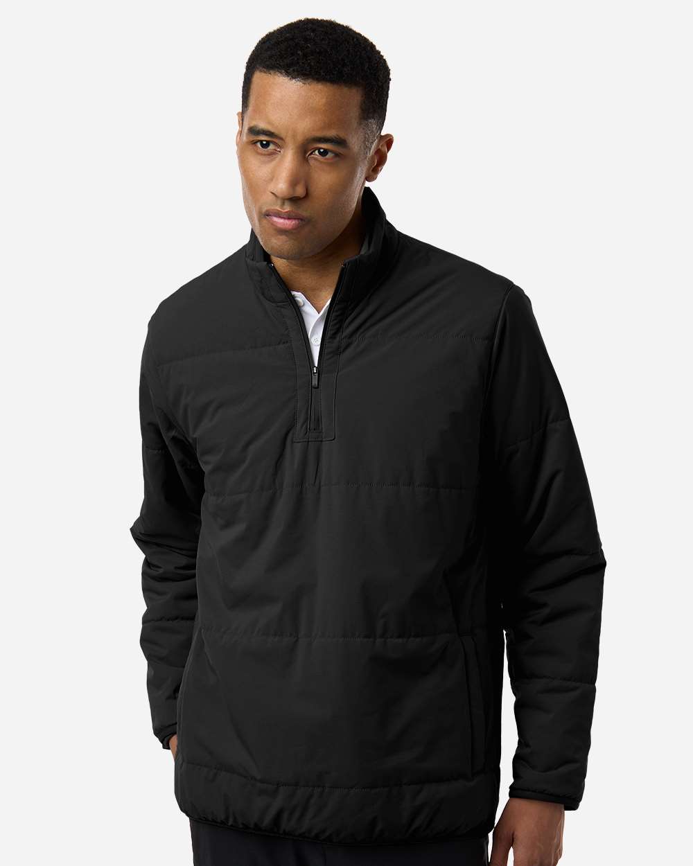 Adidas Chaqueta para Hombre con Cremallera 1/4 Ultimate Arctic - Precio al por Mayor- Unidadeds en la caja 24- Precio unitario $26.75 USD