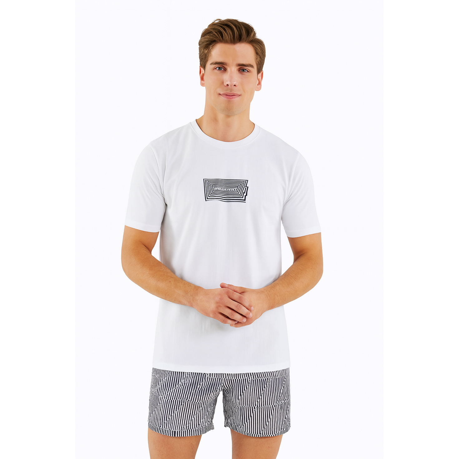Náutica Camisetas de Hombre – Caja 24 Unidades – Colores Mixtos – $12.75 c/u
