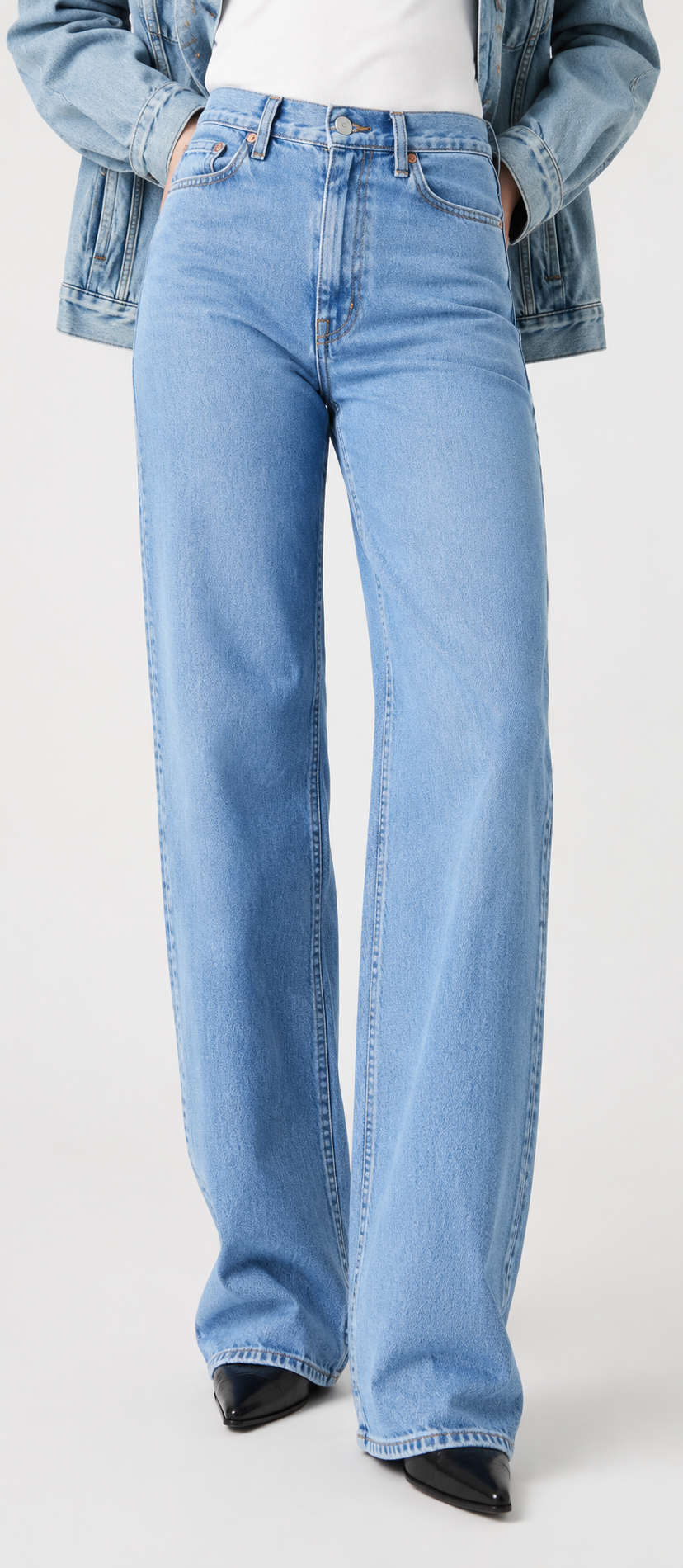 Levi's Ribcage Jeans Mujer – Caja 48 Unidades – Colores Mixtos – $27.75 c/u