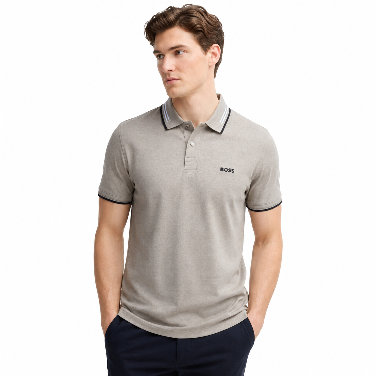 Hugo Boss Camisas Polo Slim Fit - Unidades en la caja 18 - Precio unitario $61.75 c/u