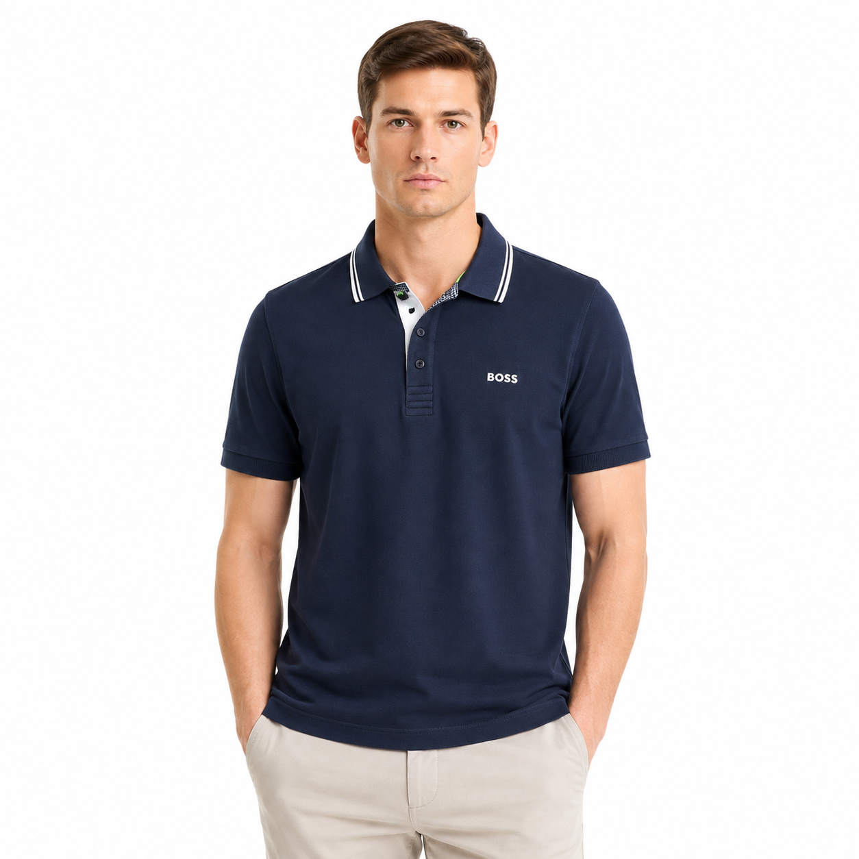 Hugo Boss Camisas Polo de Hombre - Modelos mixtos - Unidades en la caja 24 - Precio unitario $57.50 c/u