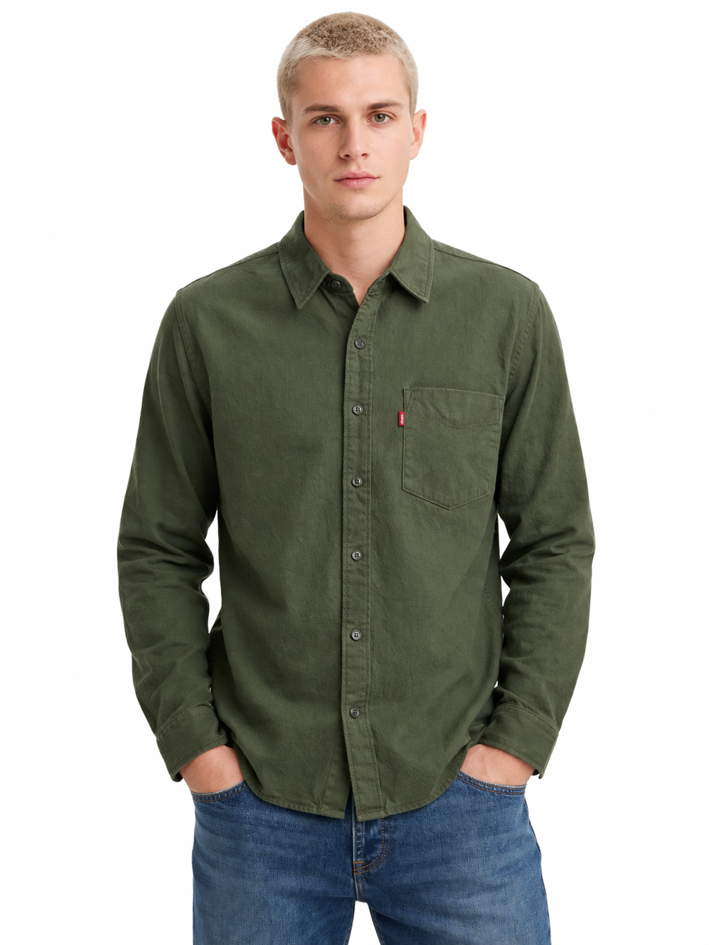 Levi's Camisas Vaqueras de Hombre – Caja 36 Unidades – Colores Mixtos – $19.75 c/u