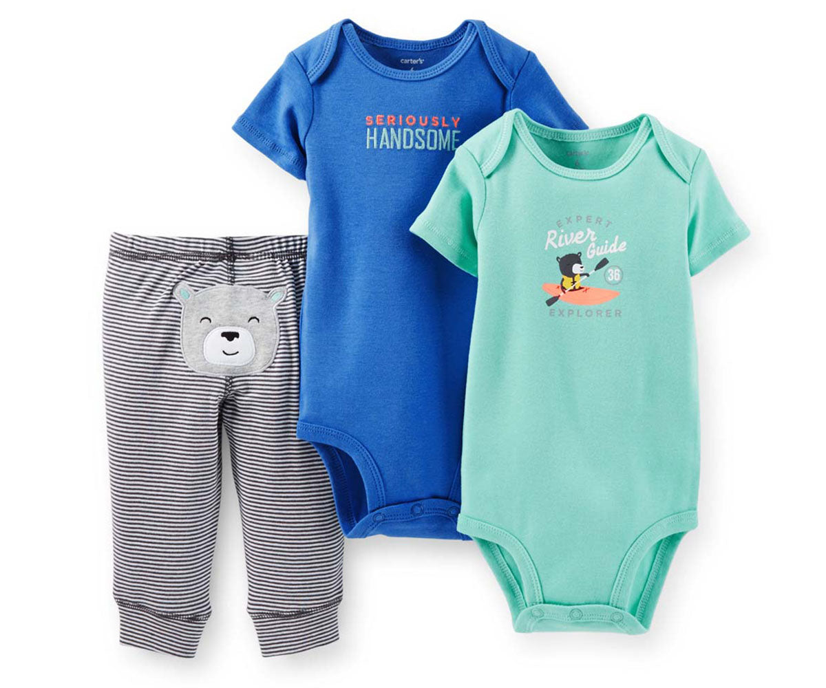 Carter's Conjuntos de Bebe 0 a 24M – Caja de 100 conjuntos – Precio unitario $9.75 c/u