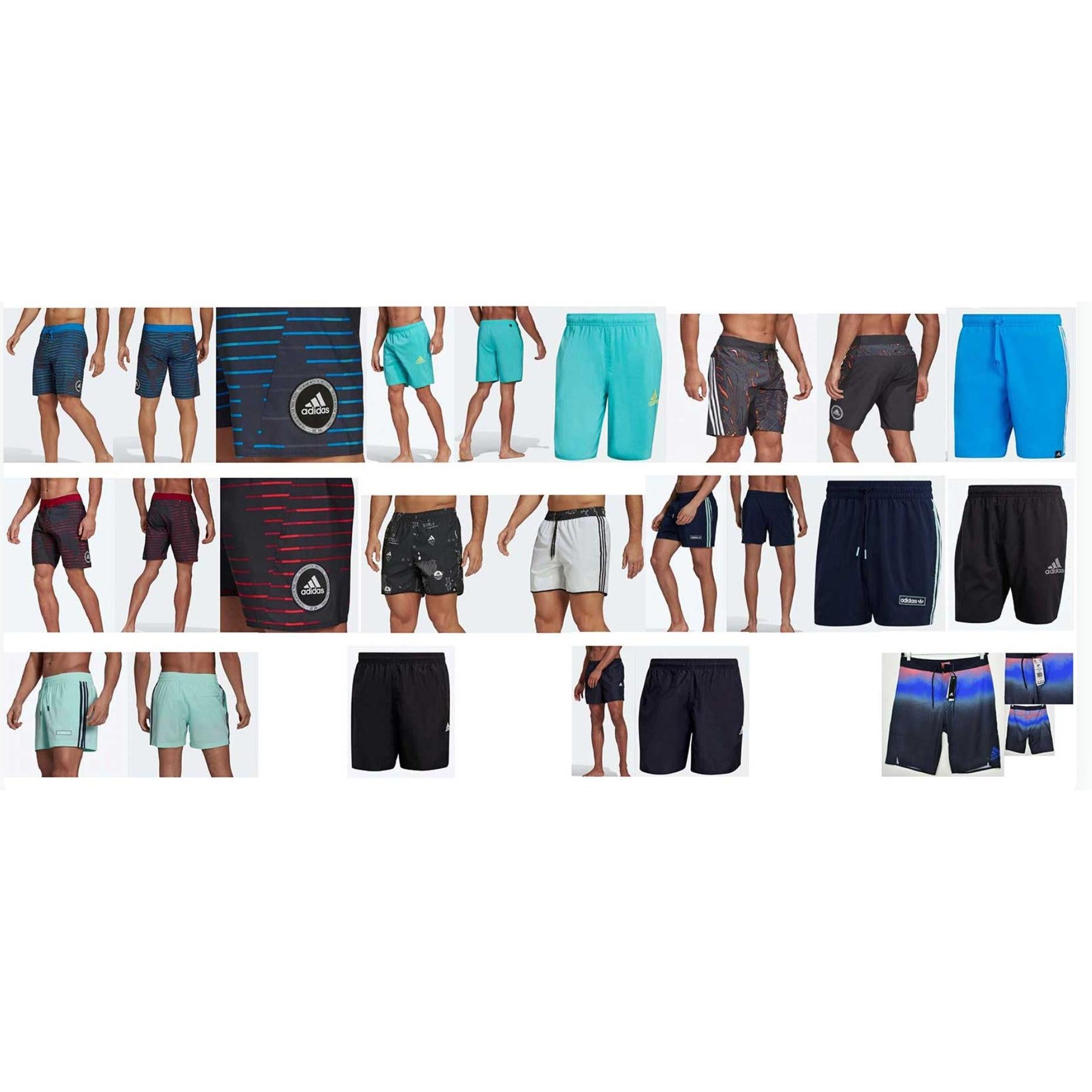 Adidas Shorts Deportivos para Hombre al por Mayor Caja Mixta 24 Unidades Precio unitario $17.50