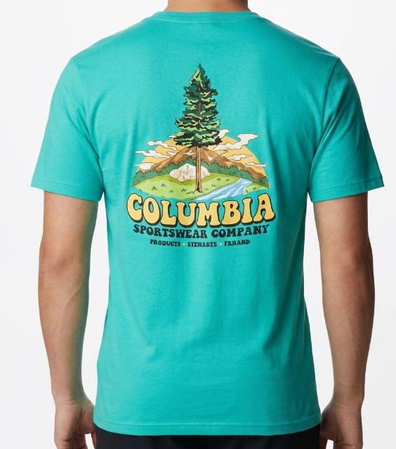 Camiseta Columbia Hombre Originales - Caja Mayoreo 24 Unidades Precio unitario $14.50