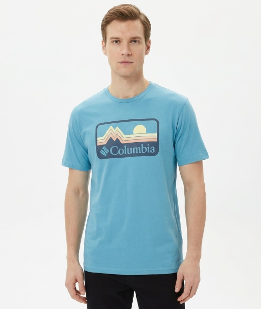 Camiseta Columbia Hombre Originales - Caja Mayoreo 24 Unidades Precio unitario $14.50