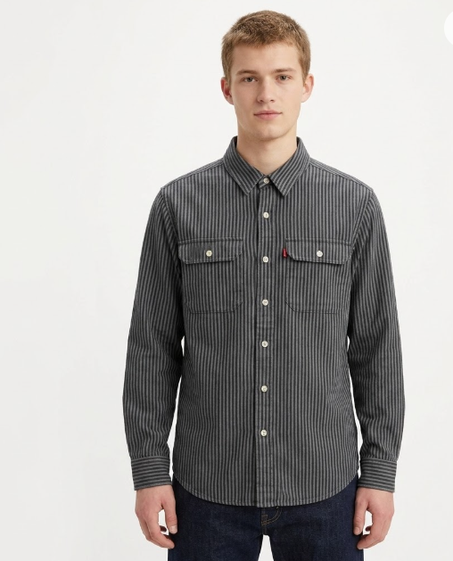 Levi's Camisas manga larga de Hombre - Caja 24 Unidades – Colores Mixtos – $18.00 c/u
