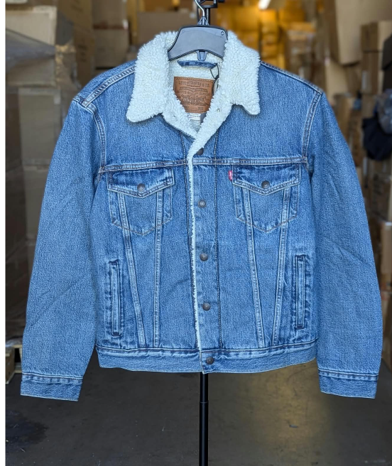 Levi's Chaquetas de Hombre con sherpa - Caja de 24 unidades - Precio $64.00 c/u
