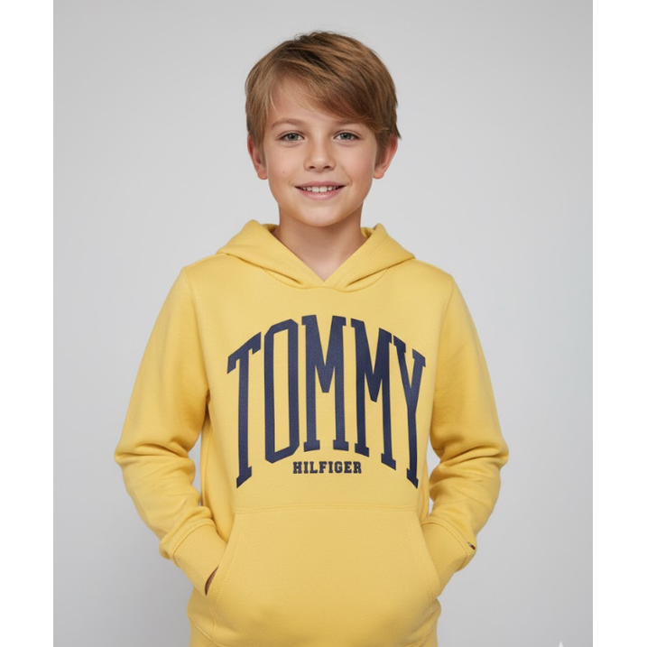 Tommy Hilfiger Sudaderas color Amarillo Niño - Caja Mayoreo 24 Unidades Precio unitario $16.50