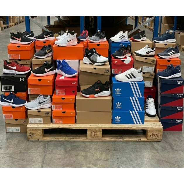 Zapatos Deportivos Marcas Mixtas - Lote Mayoreo 50 Pares Precio por par $42.50