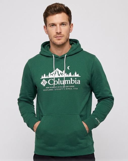 Sudadera Columbia de Hombre - Caja Mayoreo 48 Unidades Precio unitario $18.50