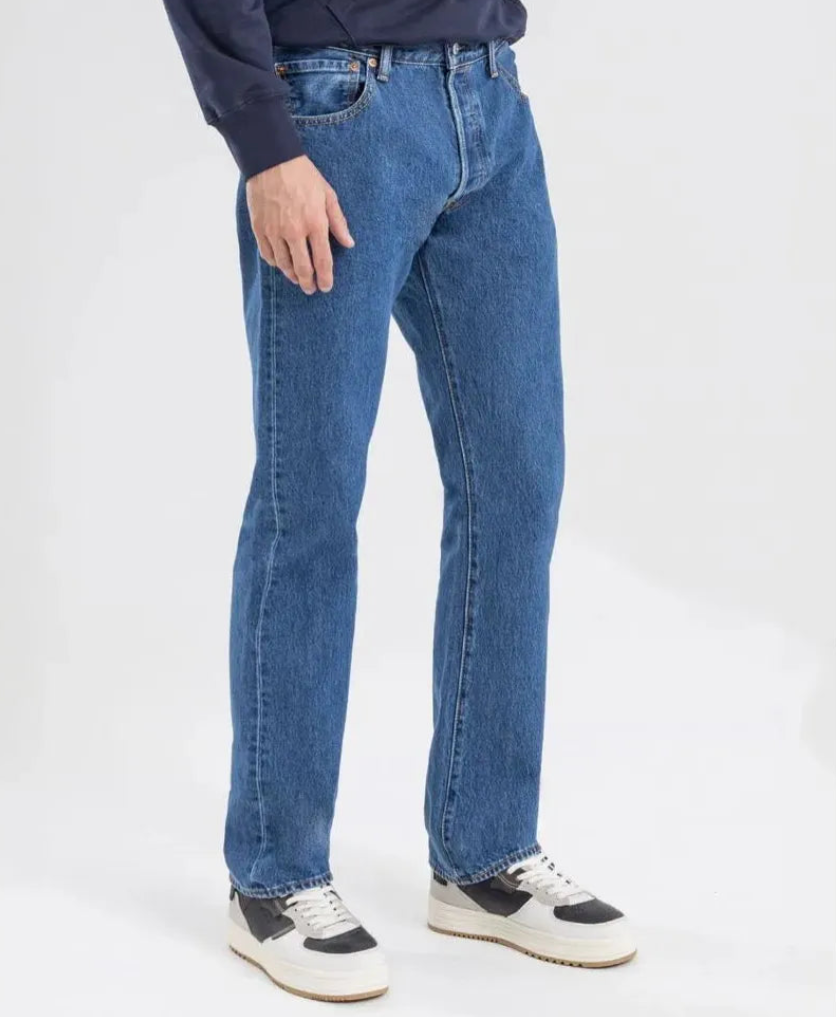 Levi's 501 Original Button Fly Jeans Hombre – Caja 48 Unidades – Colores Mixtos – $28.75 c/u