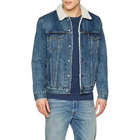 Levi’s Jacket de Hombre con Forro Sherpa al por Mayor 12 Unidades Colores Mixtos