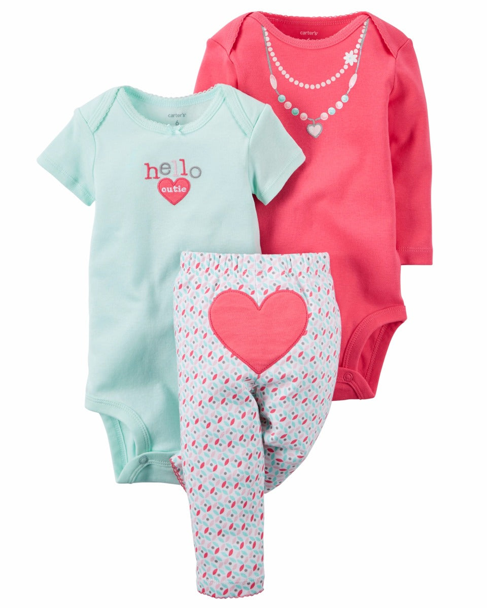 Carter's Conjuntos de Bebe 0 a 24M – Caja de 100 conjuntos – Precio unitario $9.75 c/u