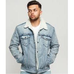 Levi’s Jacket de Hombre con Forro Sherpa al por Mayor 12 Unidades Colores Mixtos