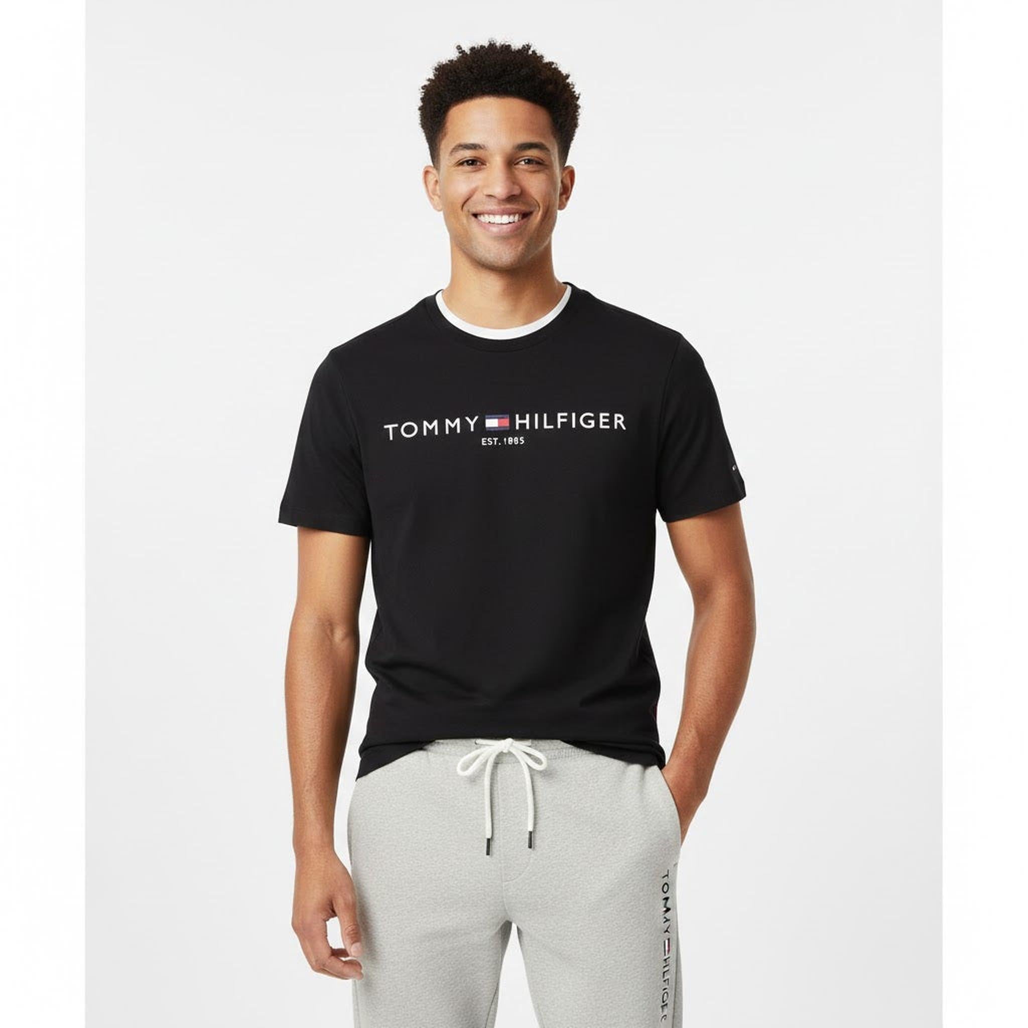 Tommy Hilfiger Camisetas de Hombre Tallas Grandes - – Caja 24 Unidades – Colores Mixtos – $14.50 c/u