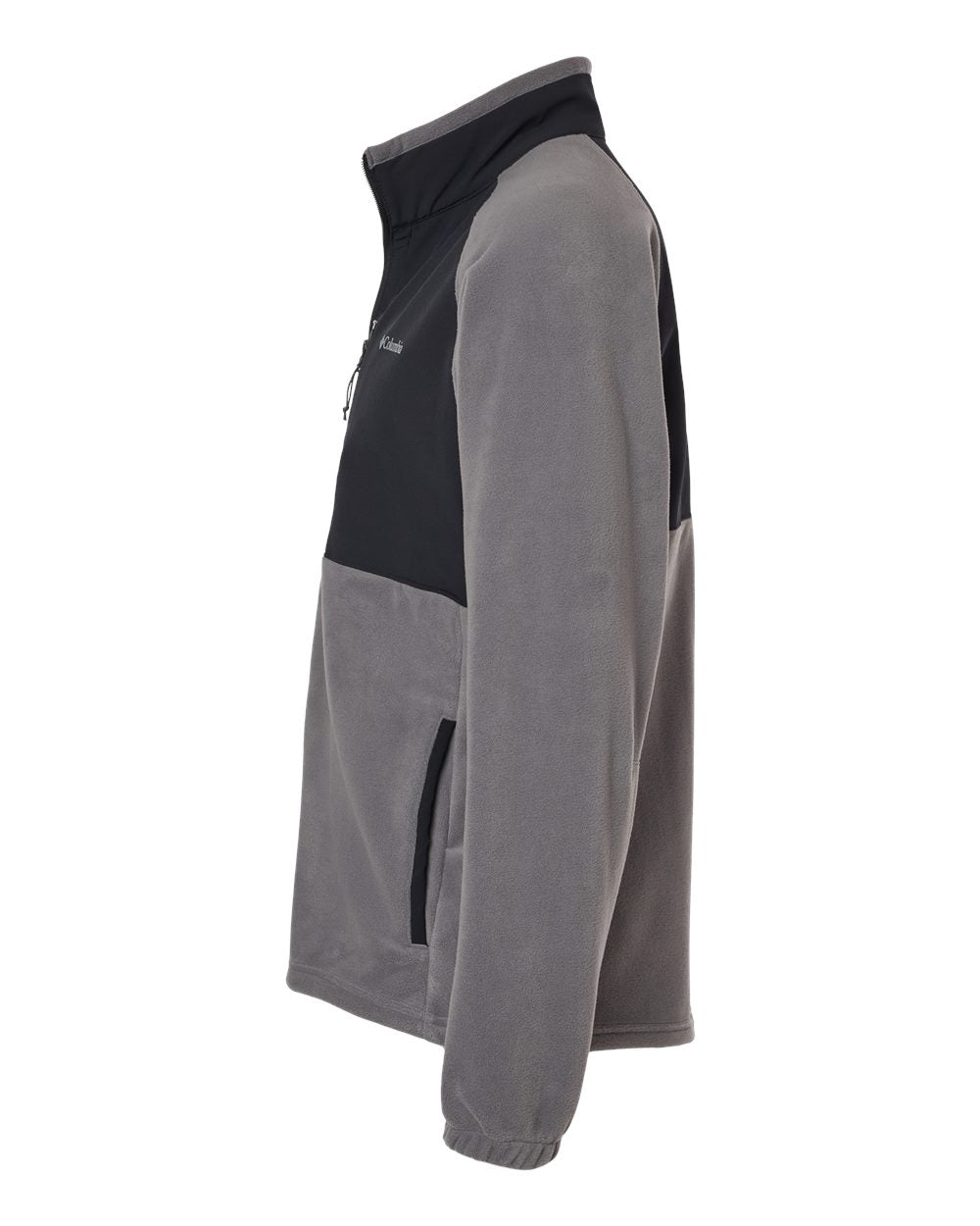 Columbia Chaquetas polar con cremallera completa Gris/Negro– Caja 12 Unidades – Colores Mixtos – $19.75 c/u