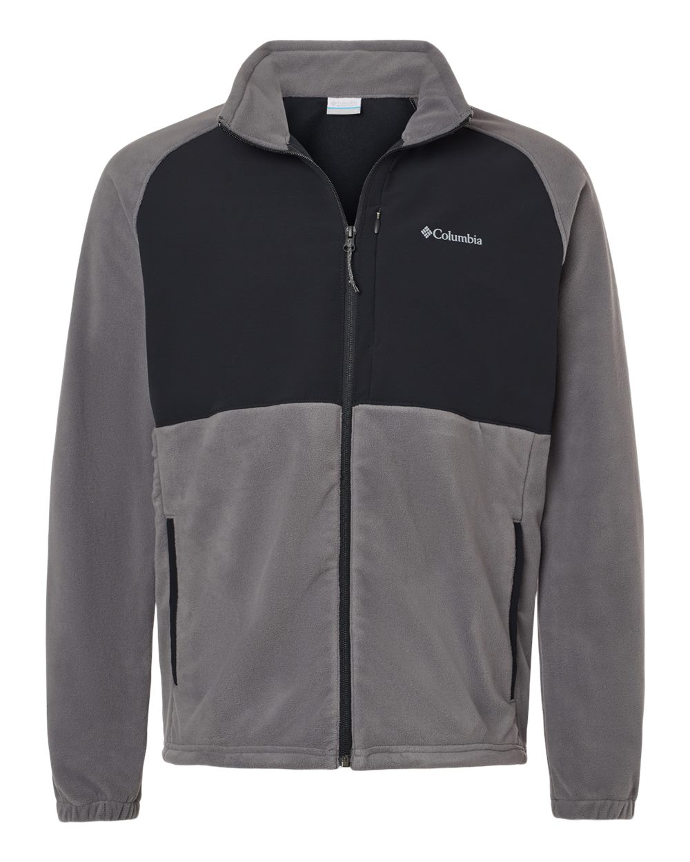 Columbia Chaquetas polar con cremallera completa Gris/Negro– Caja 12 Unidades – Colores Mixtos – $19.75 c/u