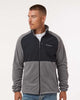 Columbia Chaquetas polar con cremallera completa Gris/Negro– Caja 12 Unidades – Colores Mixtos – $19.75 c/u