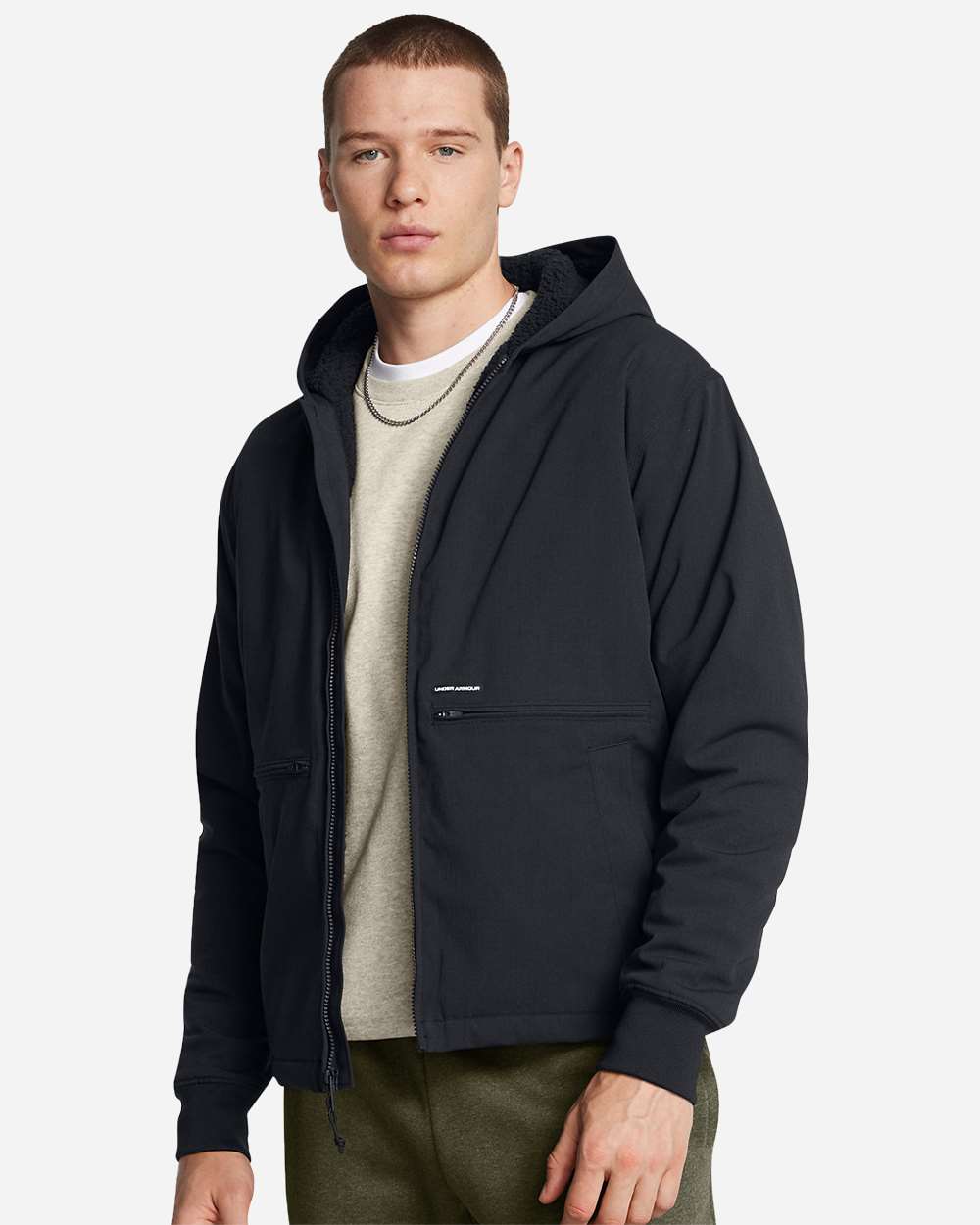 Under Armour Chaquetas con sherpa de Hombre - Unidadaes en la caja 24- Precio unitario $44.00 c/4