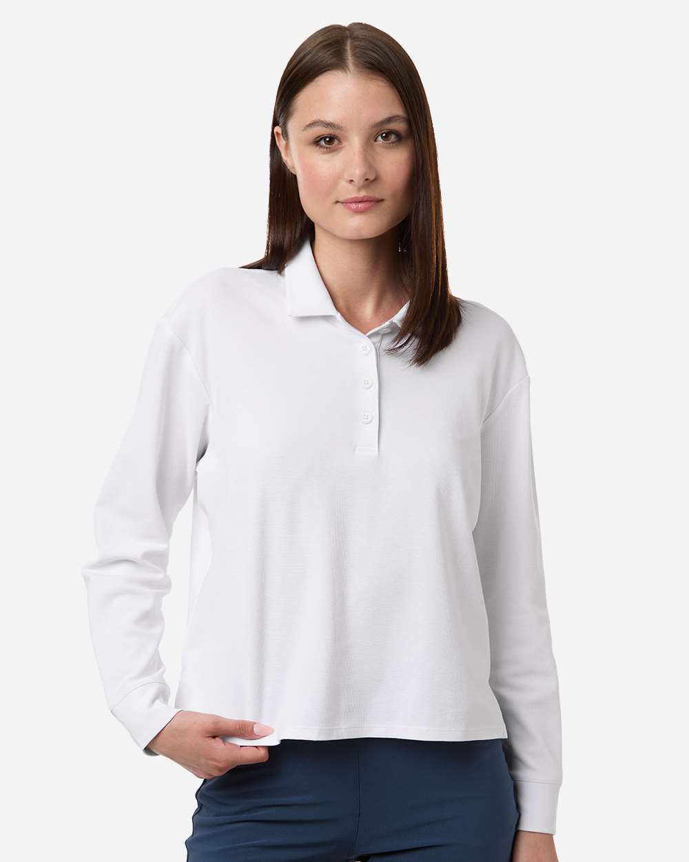 Adidas Camisas Polo Manga Larga para Mujer - Venta al por Mayor- Unidades en la caja 24- Precio Unitario $ 21.50 USD