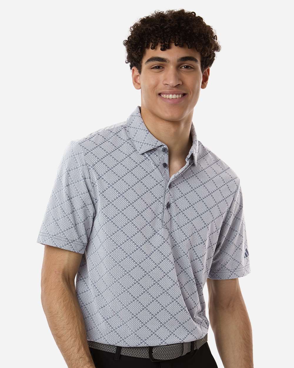 Adidas Camisas Polo Jacquard para hombre - Unidades en la caja 48 - Precio unitario $18.50 USD