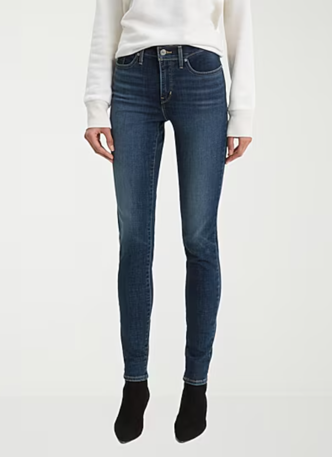 Levi's 311/721/711 Skinny Jeans de Mujer – Unidades en la caja 48- Colores mixtos - Precio unitario $31.50 c/u