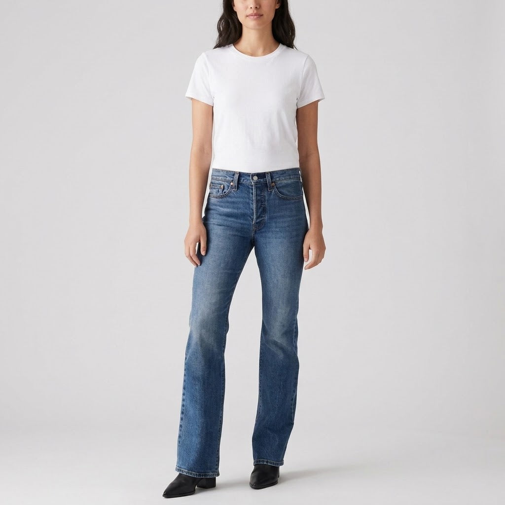 Levi's Bootcut Jeans de Mujer ASS- Unidades en la caja 48- Precio unitario $31.50 c/u