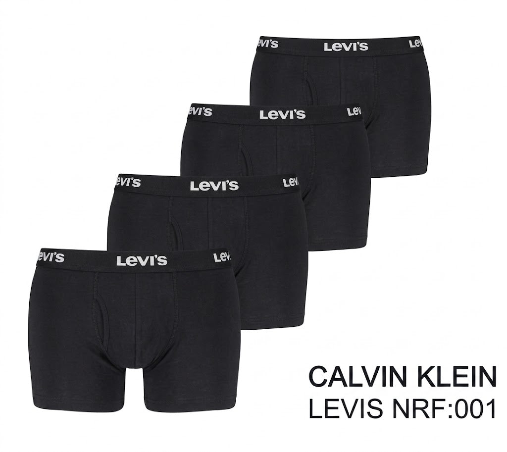 Levi's Boxer de Hombre - Caja de 36 Paquetes– Colores Mixtos – $17.50 c/u