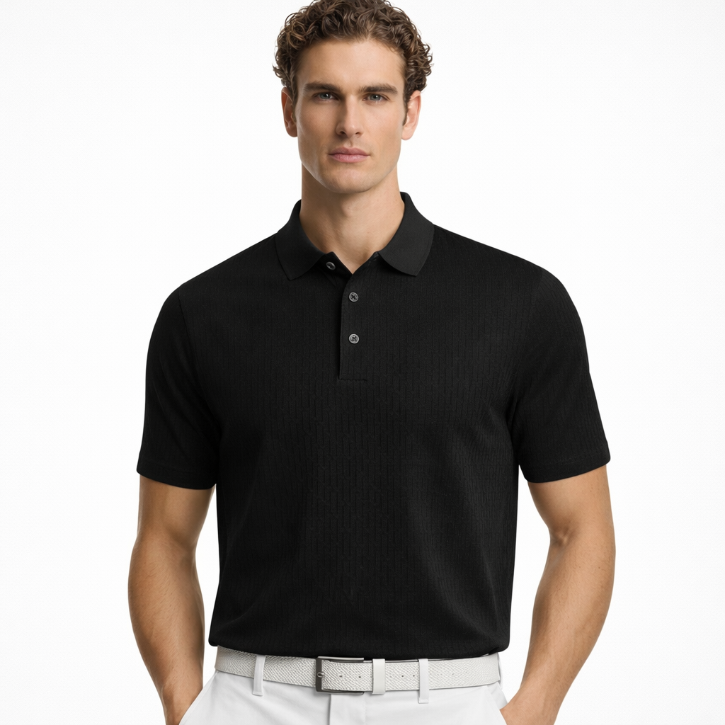 Hugo Boss Camisas Polo Hombre – Caja 6 Unidades – Color Negro – $64.00 c/u
