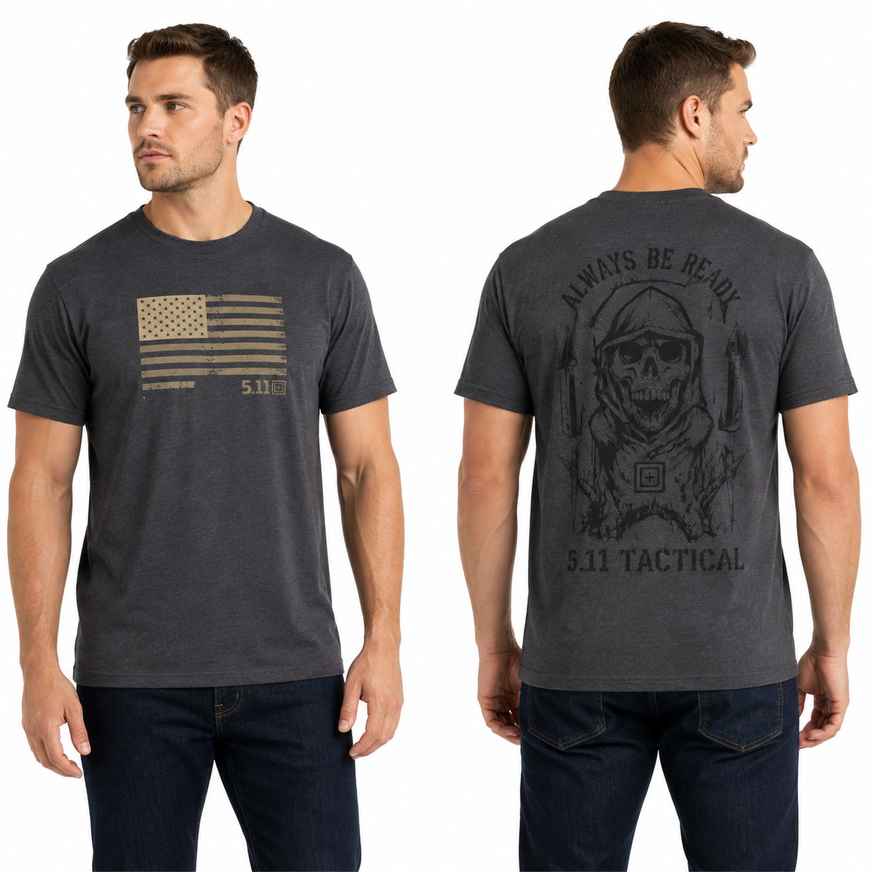 5.11 Tactical Camiseteas de Hombre- Unidades en la caja 36 - Precio unitario $15.50 c/u