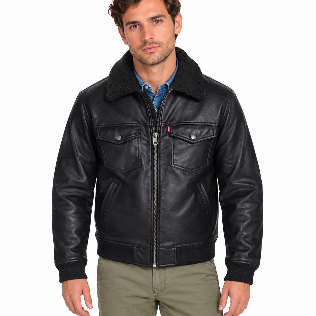 Levi's  Chaquetas de hombre estilo camionero - Caja de 24 unidades - Precio $76.00 c/u