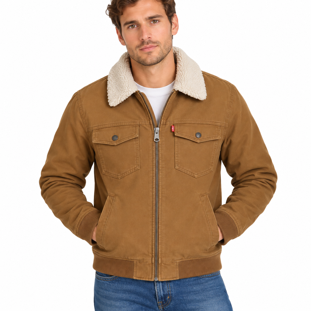 Levi's Chaquetas de Hombre con sherpa - Caja de 24 unidades - Precio $69.00 c/u