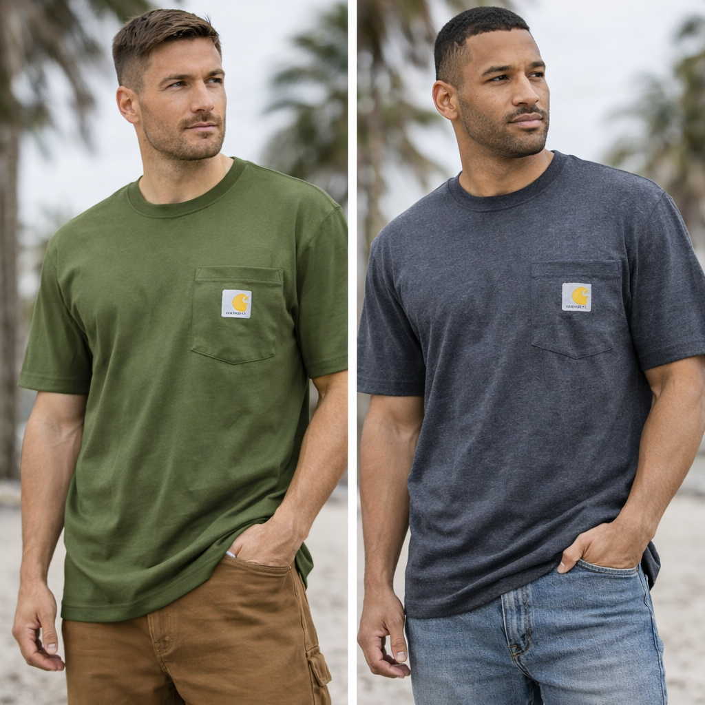 Camisetas Carhartt Hombre Originales - Caja Mayoreo 36 Unidades Precio unitario $12.45