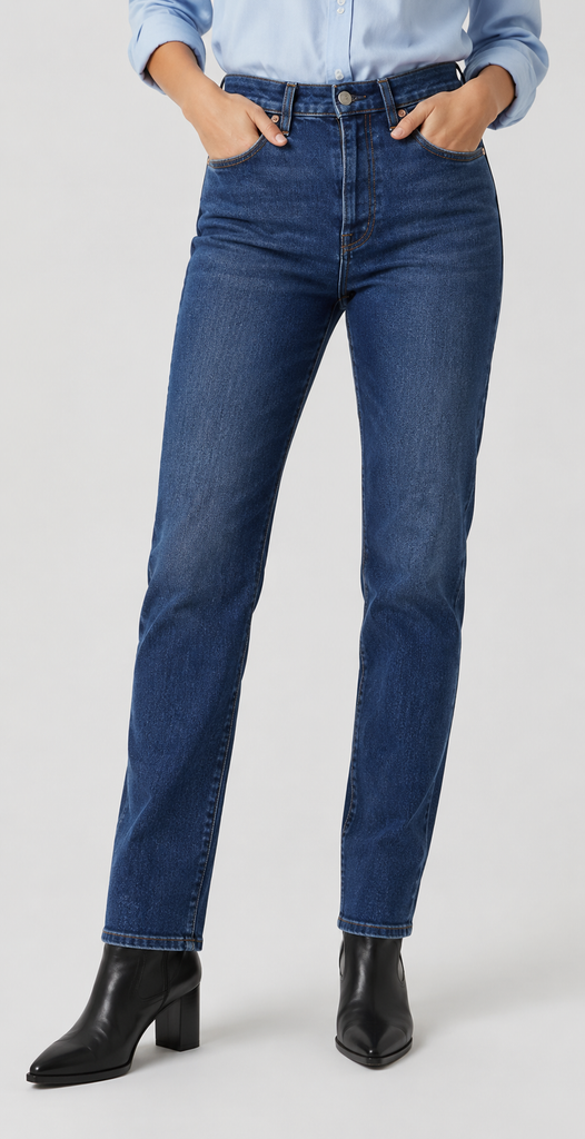 Levi's 724 Straight Jeans Mujer color Azul - Caja 36 Unidades - Mayoreo $31.75 c/u