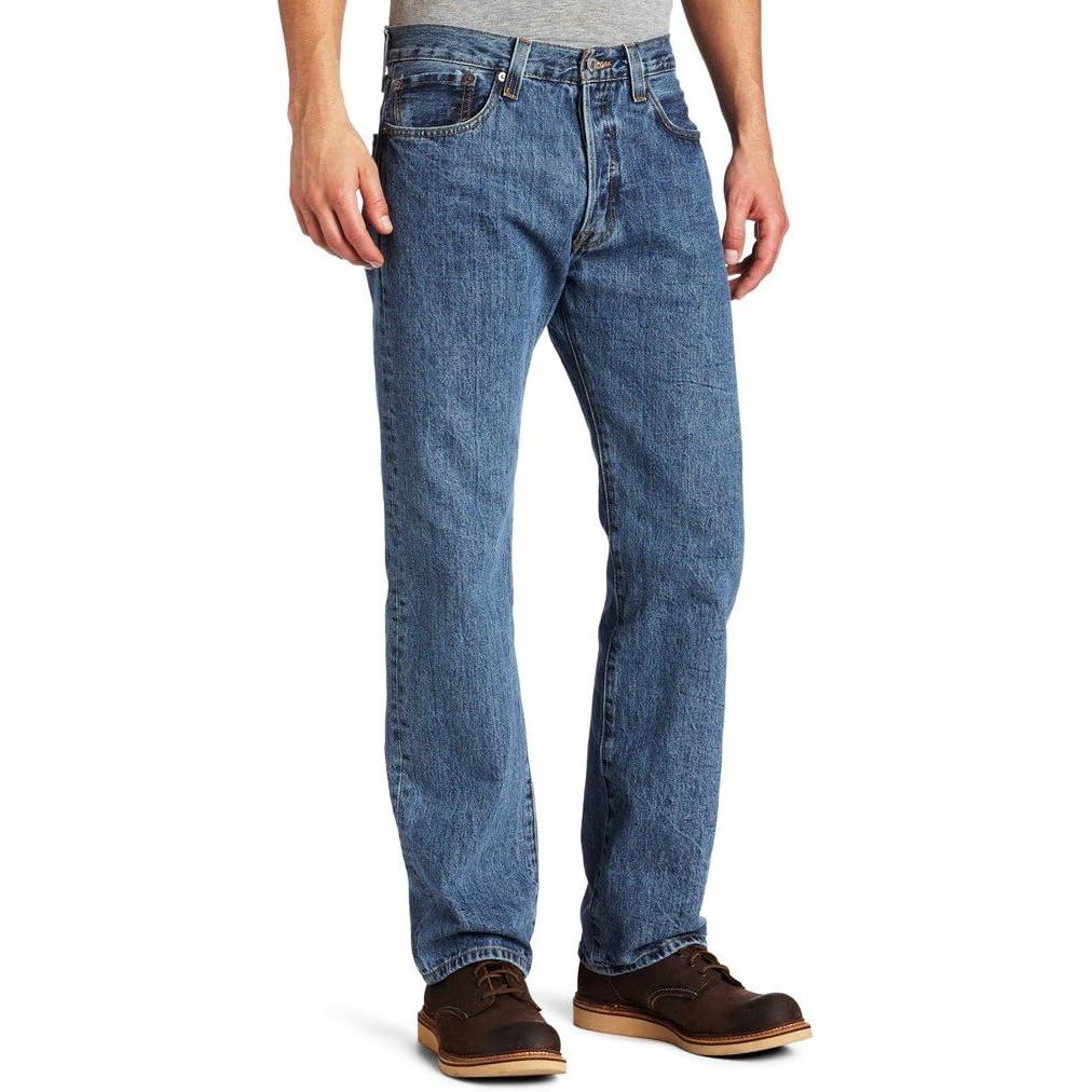 Levi's 501 Original Button Fly Jeans Hombre – Caja 48 Unidades – Colores Mixtos – $28.75 c/u