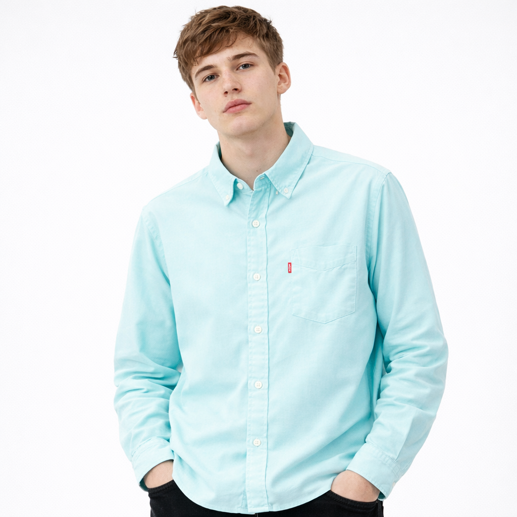 Levi's Camisas manga larga de Hombre - Caja 24 Unidades – Colores Mixtos – $18.00 c/u