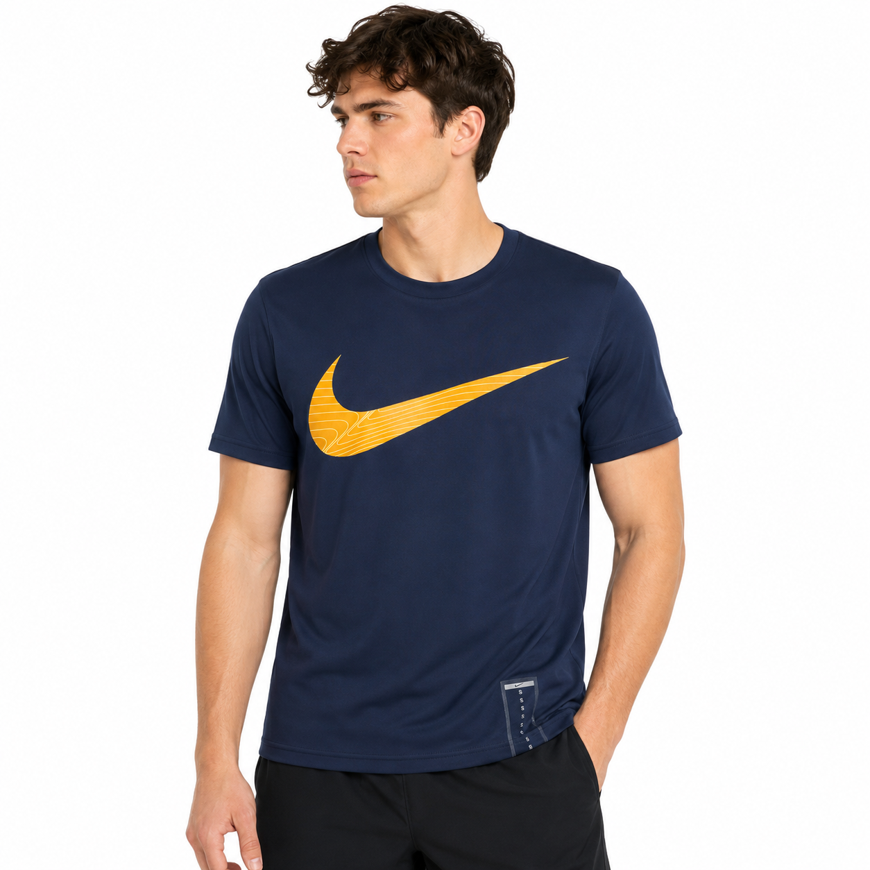 Nike Camisetas Hombre Logo Estampado – Caja 24 Unidades – Colores Mixtos – $14.75 c/u
