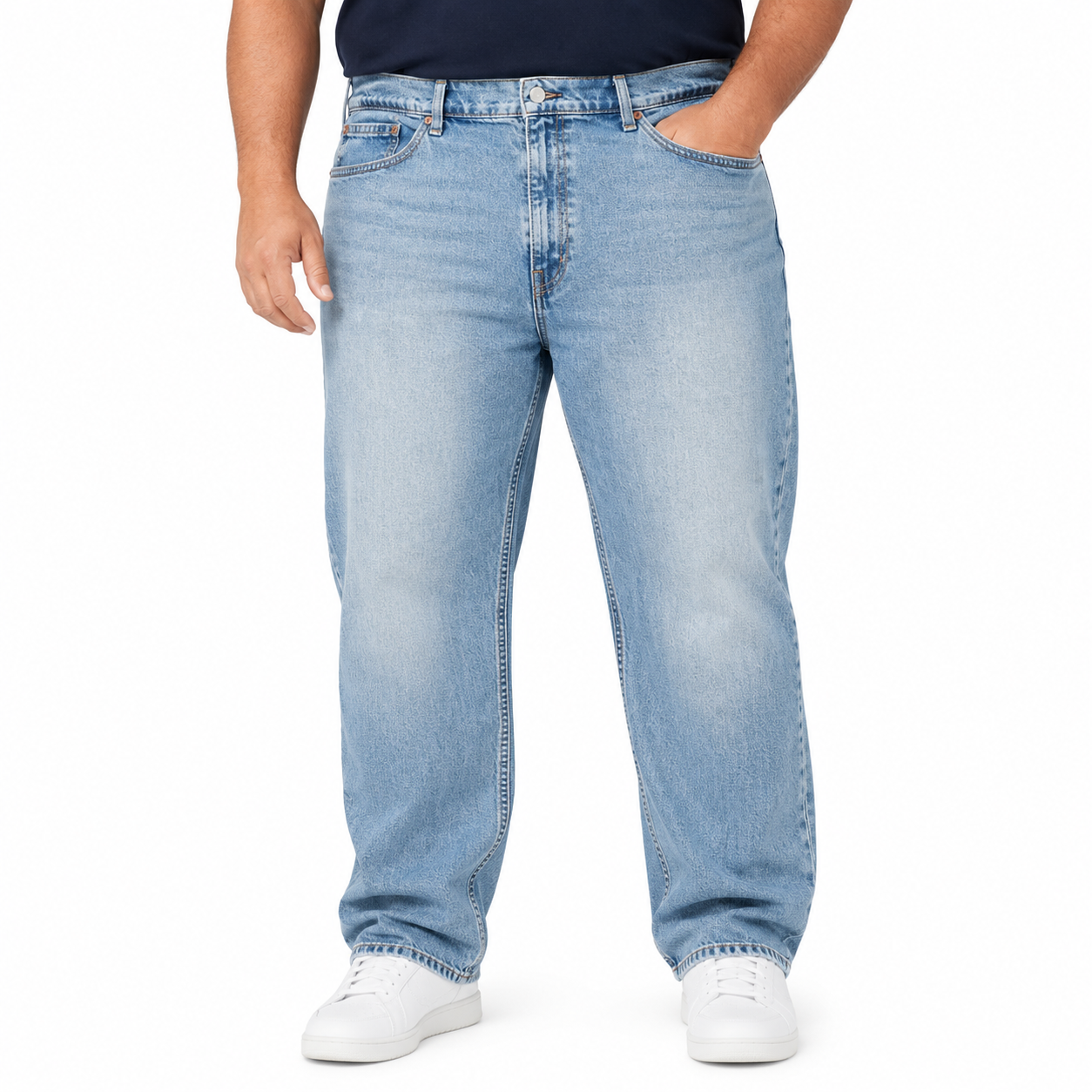 Levi's Jeans de Hombre Tallas Grandes –  Unidades en la caja 100 – Colores Mixtos – Precio unitario $26.75 c/u