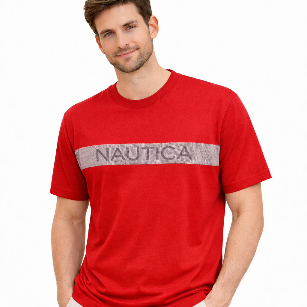 Nautica Camisetas de Hombre al por Mayor - Unidades en la caja 24 - Precio unitario $13.95 USD