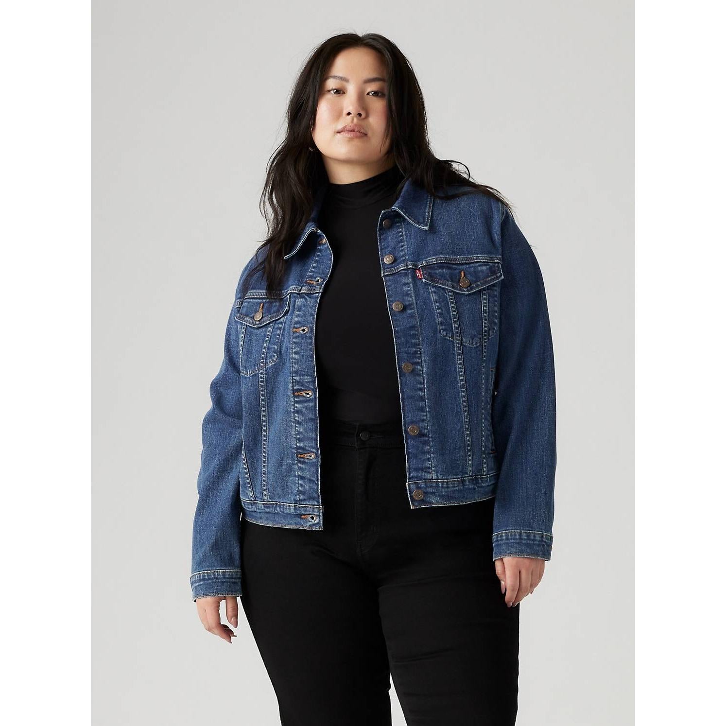 Levi's Chaquetas Mujer Tallas Grandes sin Forro - Caja Mayoreo 12 Unidades Precio unitario $34.00