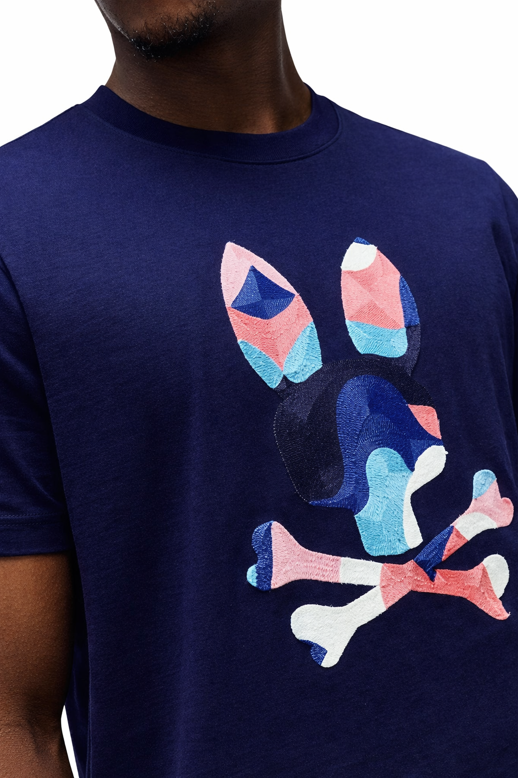 Psycho Bunny Ara Camiseta Estampada de Hombre al por Mayor $46.00 USD