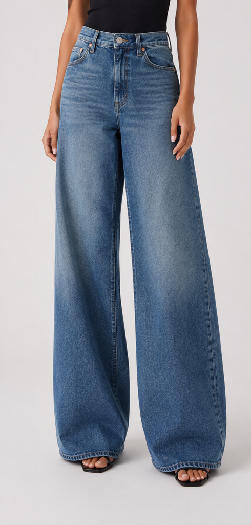 Levi's Wide Leg XL/L.L.FLRE Jeans Mujer colores mixtos - Caja 48 Unidades - Mayoreo $31.75 c/u