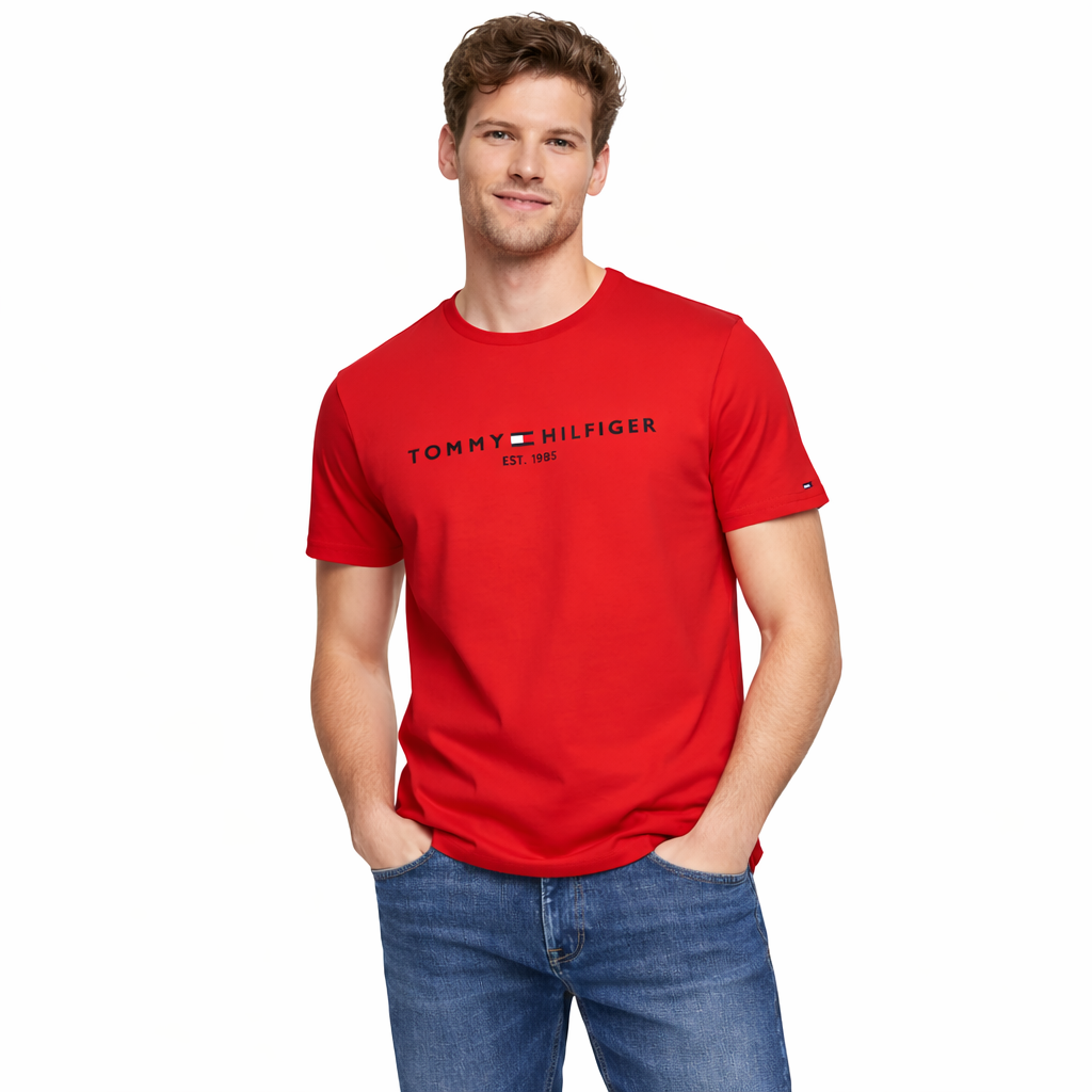 Tommy Hilfiger Camisetas de Hombre Tallas Grandes - – Caja 24 Unidades – Colores Mixtos – $14.50 c/u