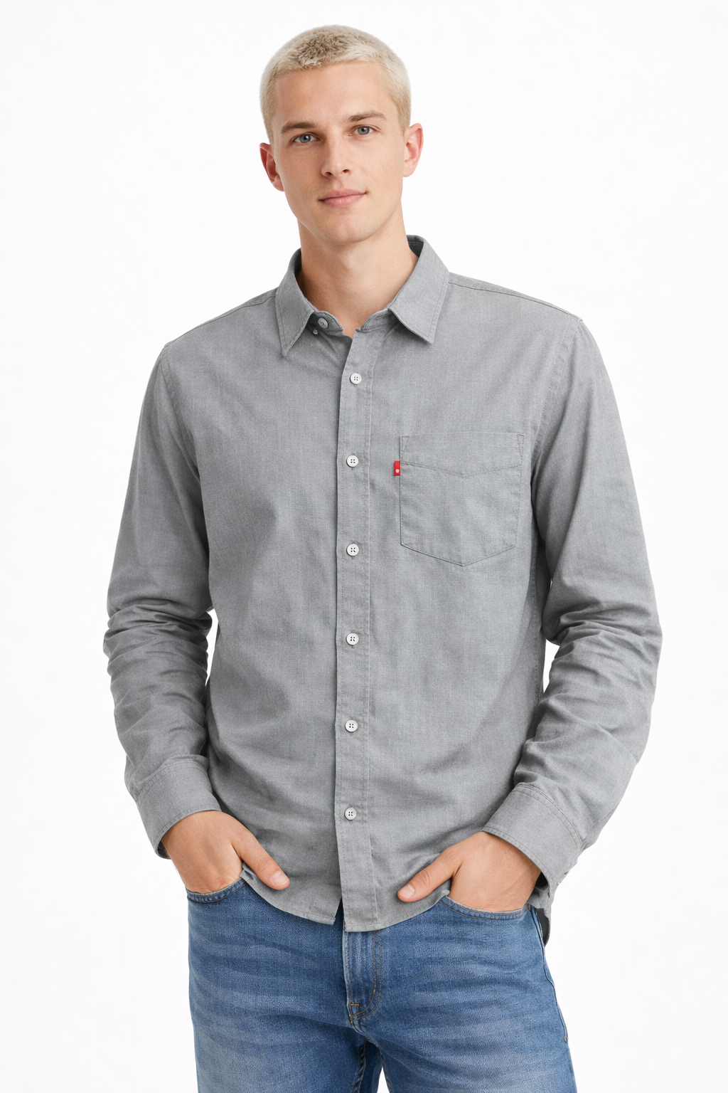 Levi's Camisas Vaqueras de Hombre – Caja 36 Unidades – Colores Mixtos – $19.75 c/u