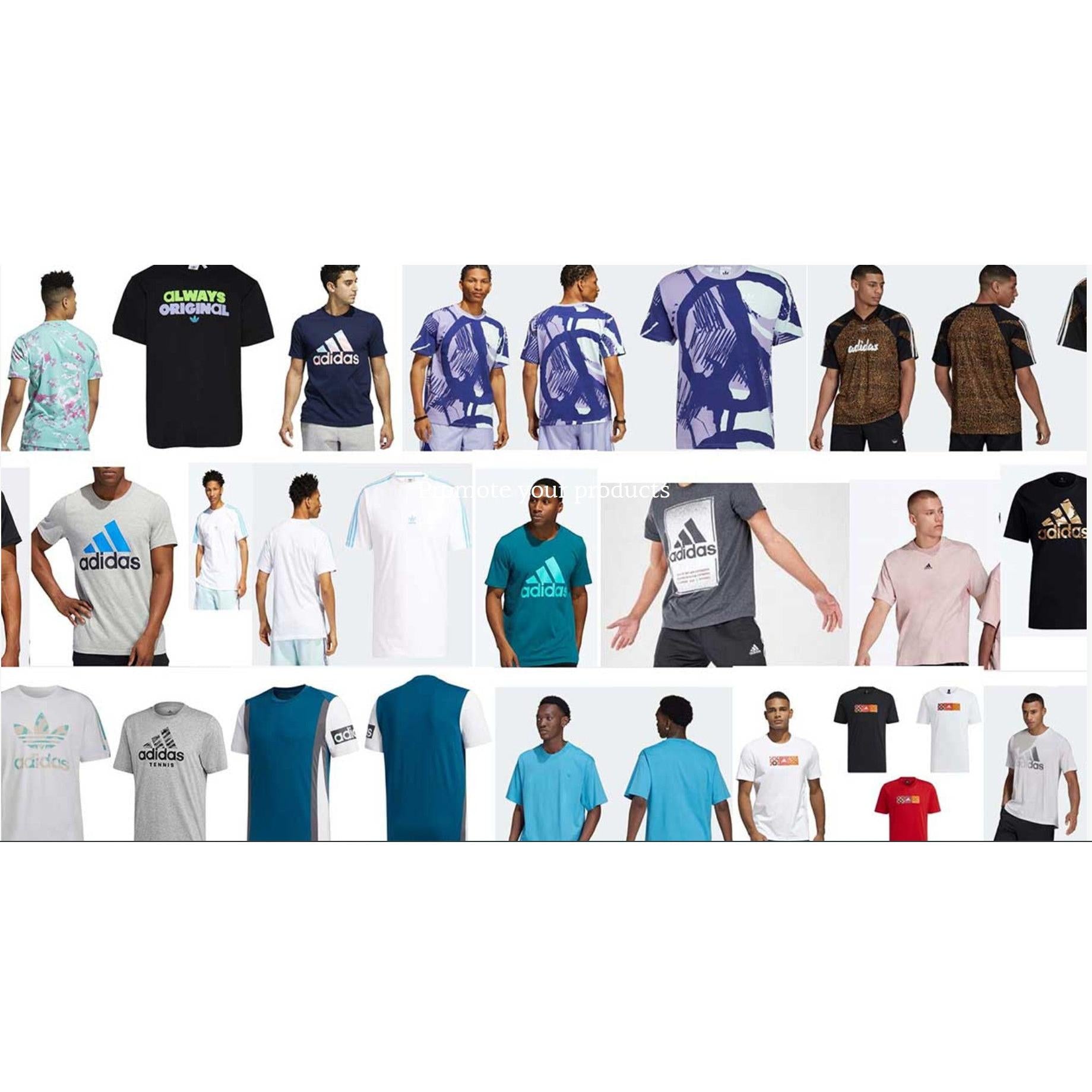 Camisetas Adidas Hombre Originales - Caja Mayoreo 24 Unidades Precio unitario $13.98