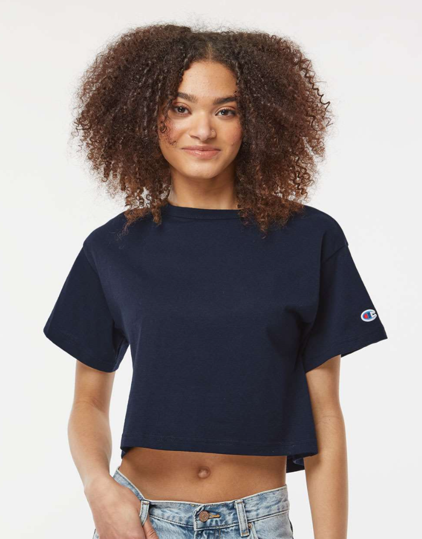 Champion Camisetas Crop Top de Mujer - Uidades en la caja 24 - Precio unitario $ 14.75 usd.